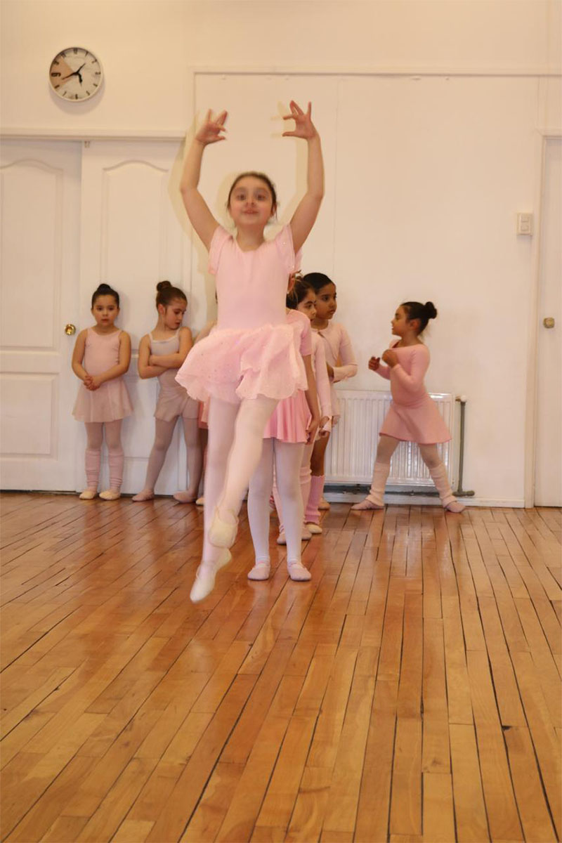 Actividad de la academia de danza